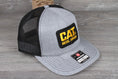 Load image into Gallery viewer, Vintage CAT Diesel Power patch on a Richardson 112 trucker hat
