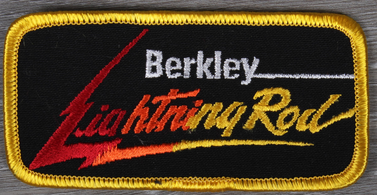 Vintage Berkley Lightning Rod Patch
