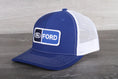 Load image into Gallery viewer, Vintage Ford patch on a Richardson 112 trucker hat