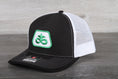 Load image into Gallery viewer, Vintage Pioneer Seed Logo patch on a Richardson 112 trucker hat