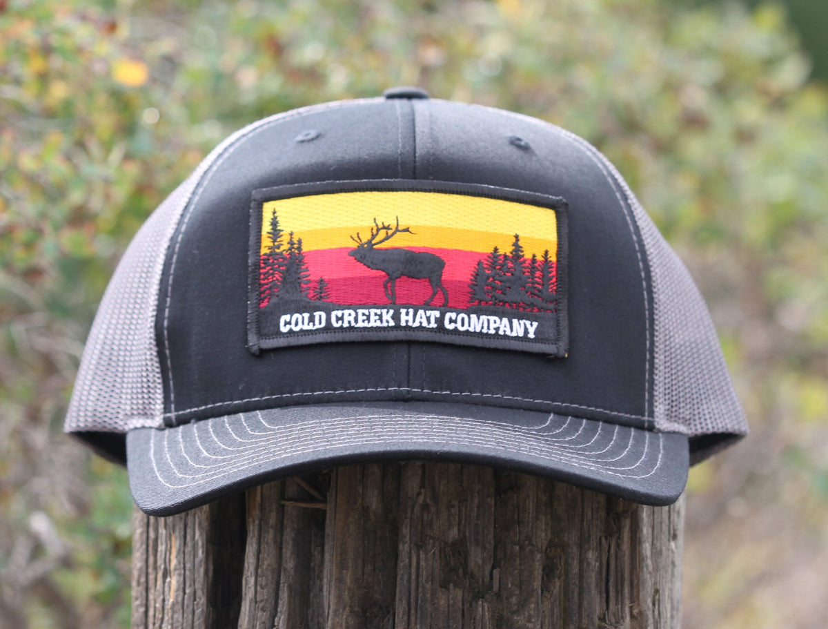 Clam Lake Elk and Sunset Hat