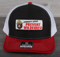 Load image into Gallery viewer, Vintage Smokey the Bear patch on a Richardson 112 trucker hat