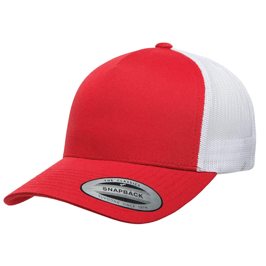 Yupoong 6506T 5 Panel Trucker Hat