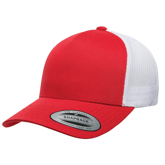 Yupoong 6506T 5 Panel Trucker Hat