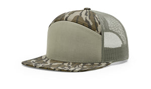 Richardson 168P 7 Panel Flatbill - Camo