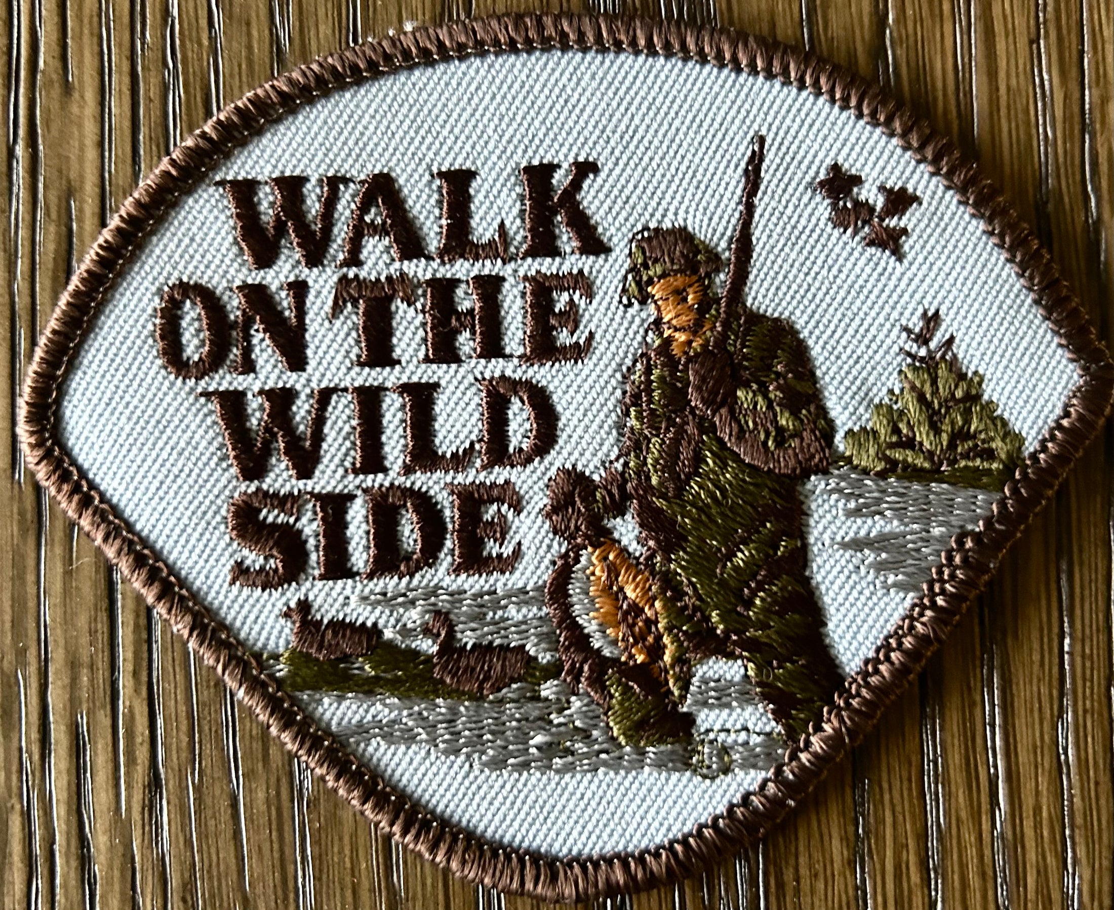 Vintage Walk on the Wild Side Patch