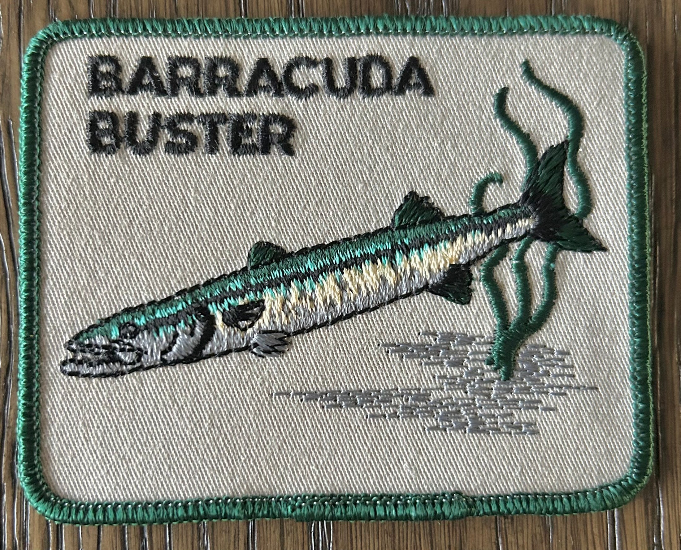 Vintage Barracuda Buster Patch