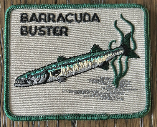 Vintage Barracuda Buster Patch