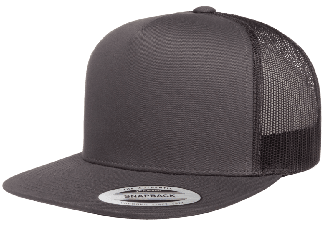 Yupoong 6006 Classic Trucker Hat Flatbill