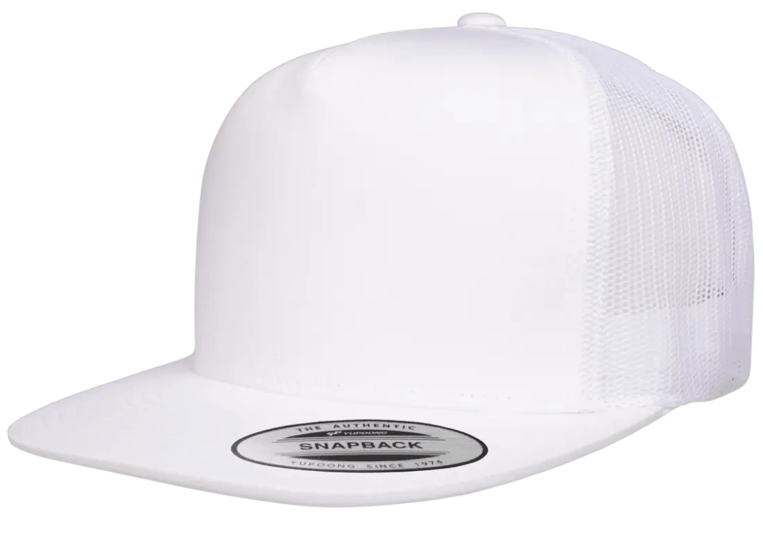 Yupoong 6006 Classic Trucker Hat Flatbill