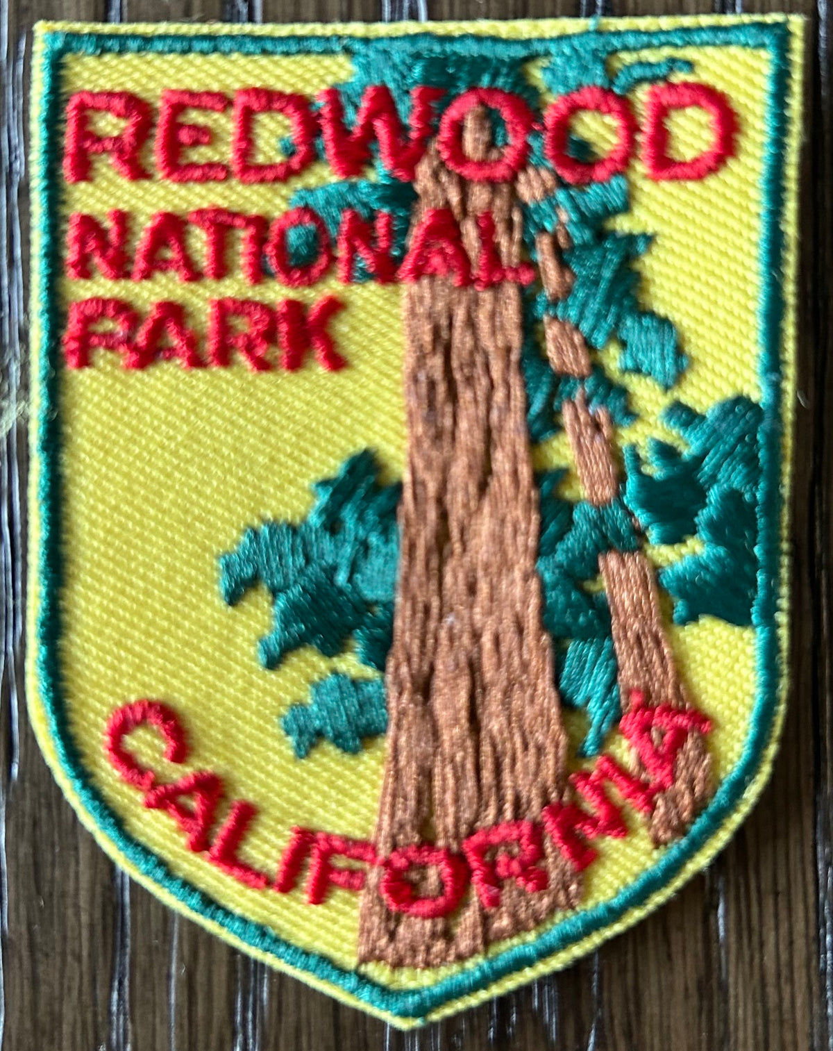 Vintage Redwood National Park Patch