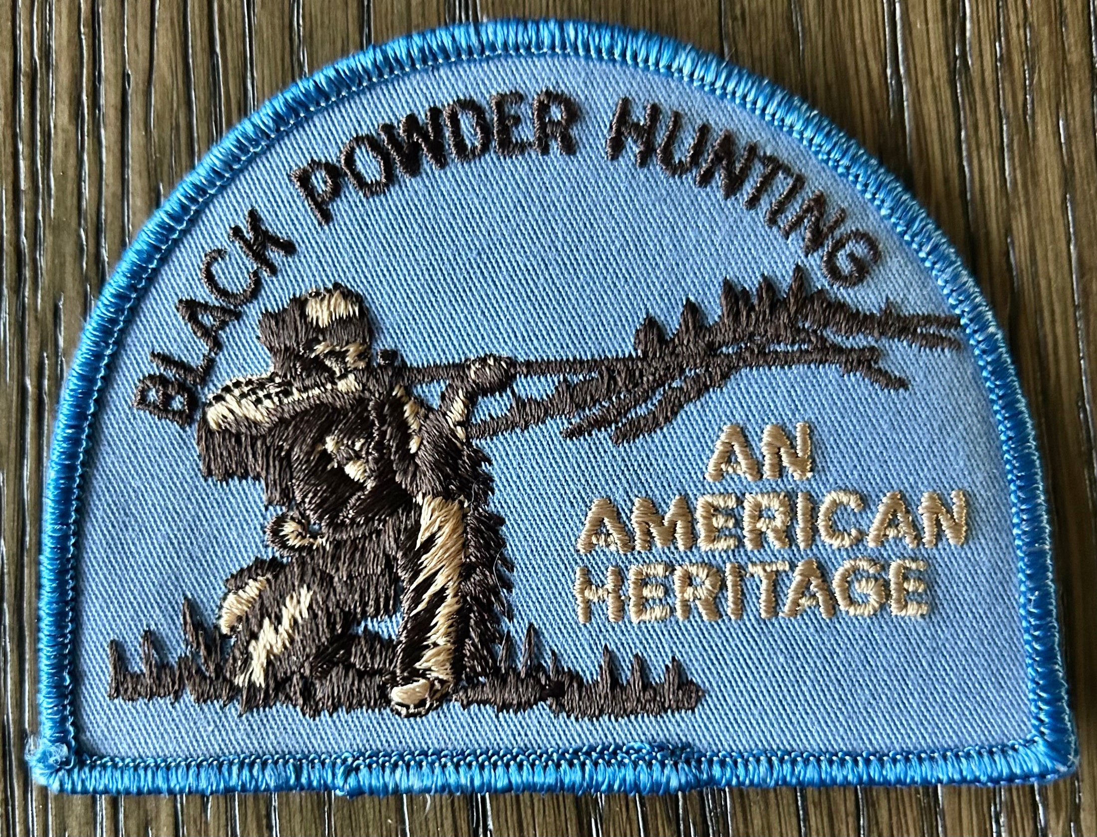 Vintage Black Powder Hunting American Heritage Patch