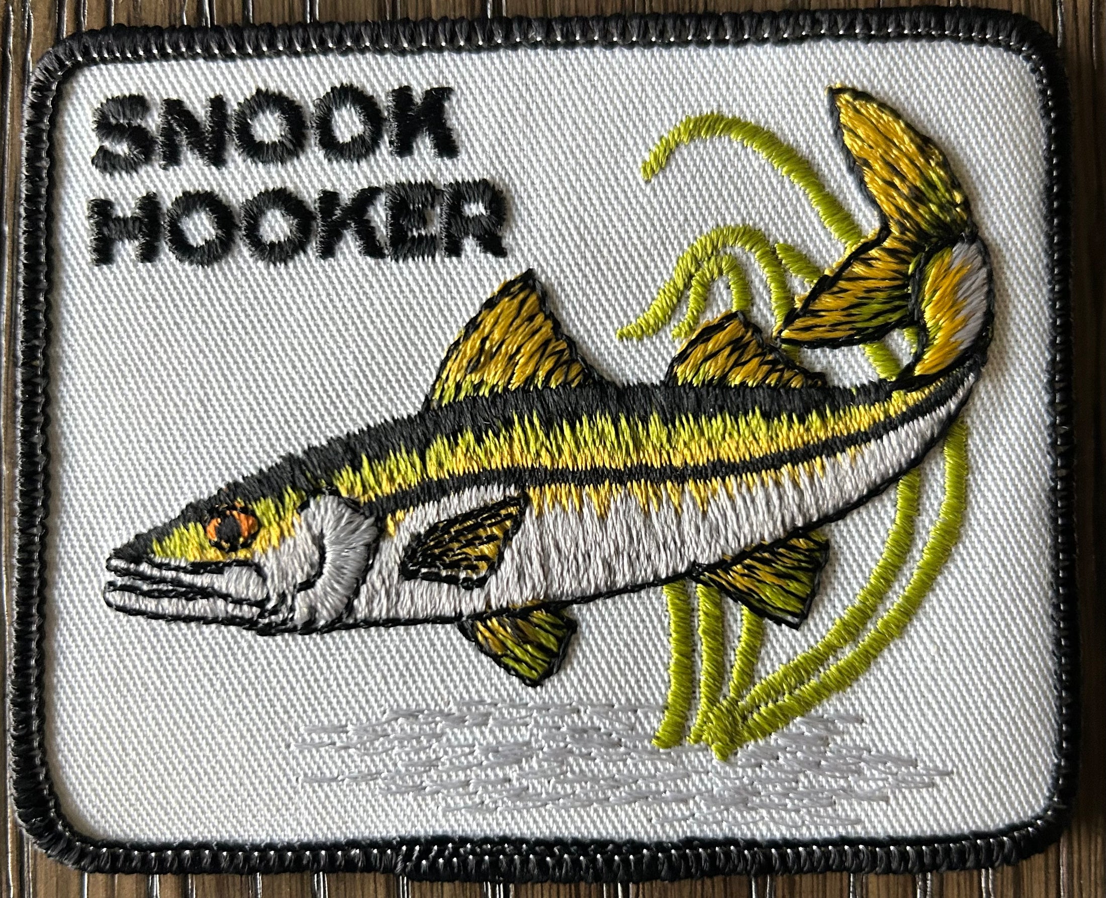 Vintage Snook Hooker Patch