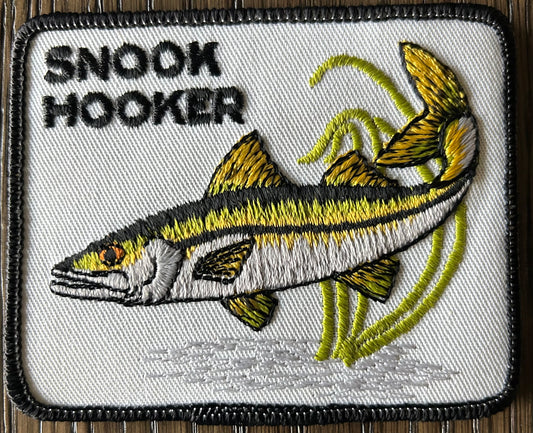 Vintage Snook Hooker Patch