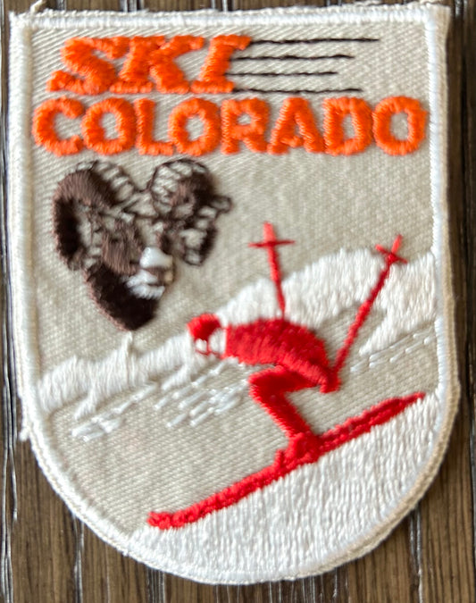 Vintage Ski Colorado Patch