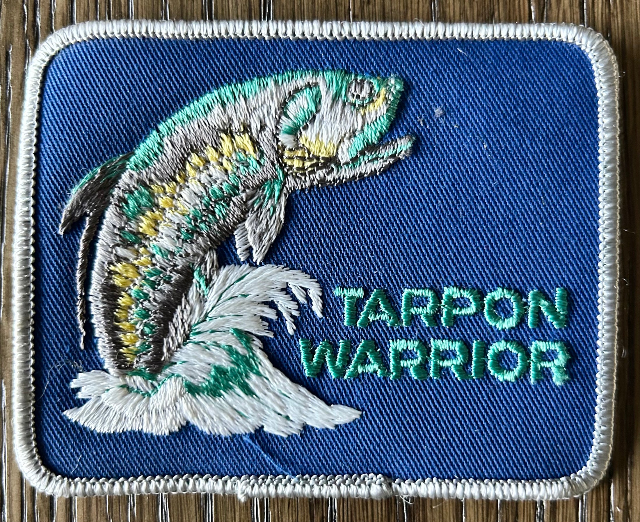 Vintage Tarpon Warrior Patch