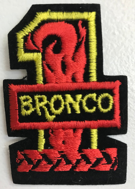 Vintage Ford Bronco #1 Patch