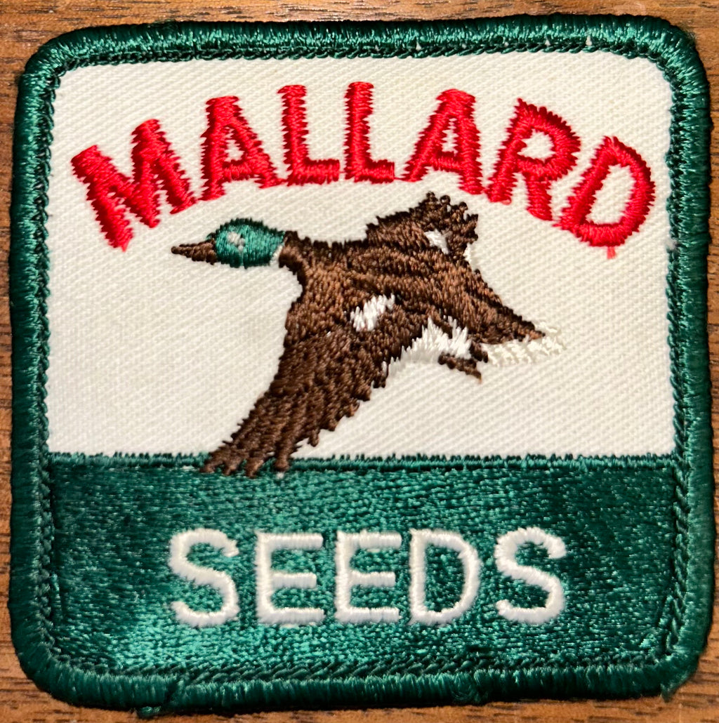 Vintage Mallard Seeds Patch - Rare