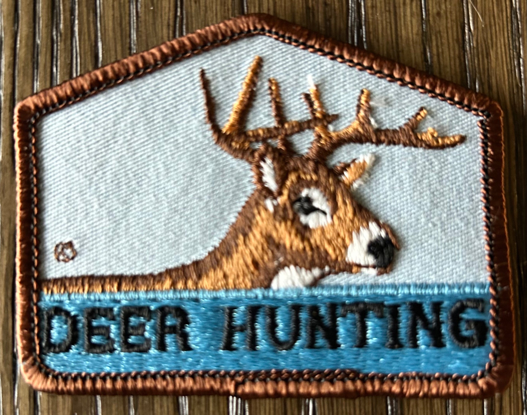 Vintage Deer Hunting Patch
