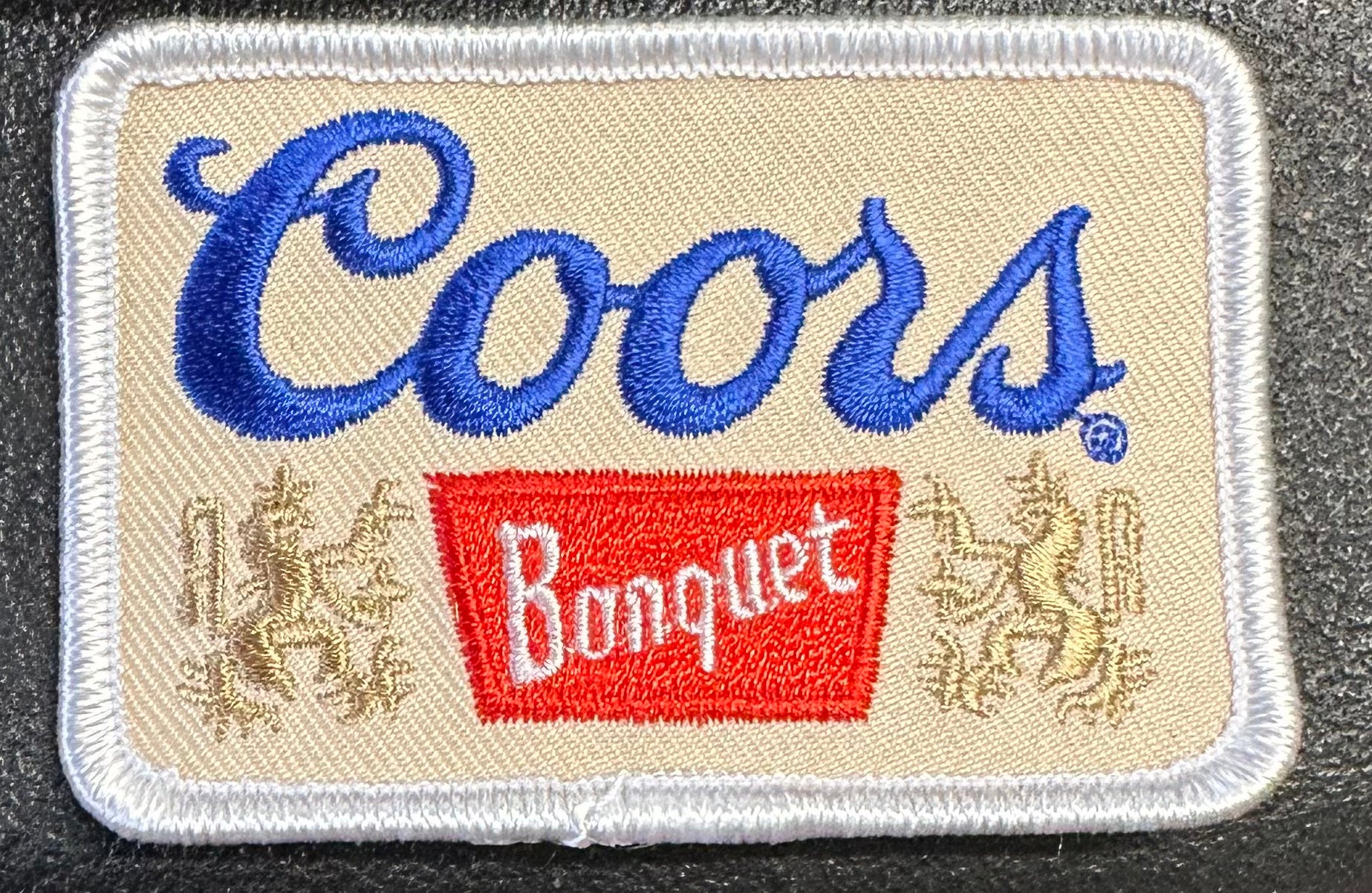 Retro Coors Banquet Beer Patch