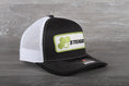 Load image into Gallery viewer, Steiger Tractor patch on a Richardson 112 trucker hat
