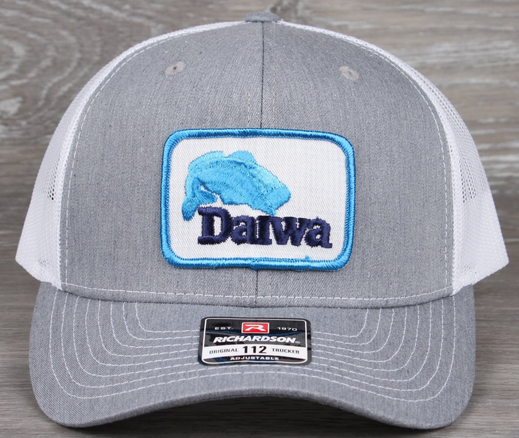 Vintage Daiwa Fishing patch on a Richardson 112 trucker hat – COLD CREEK HAT  CO.