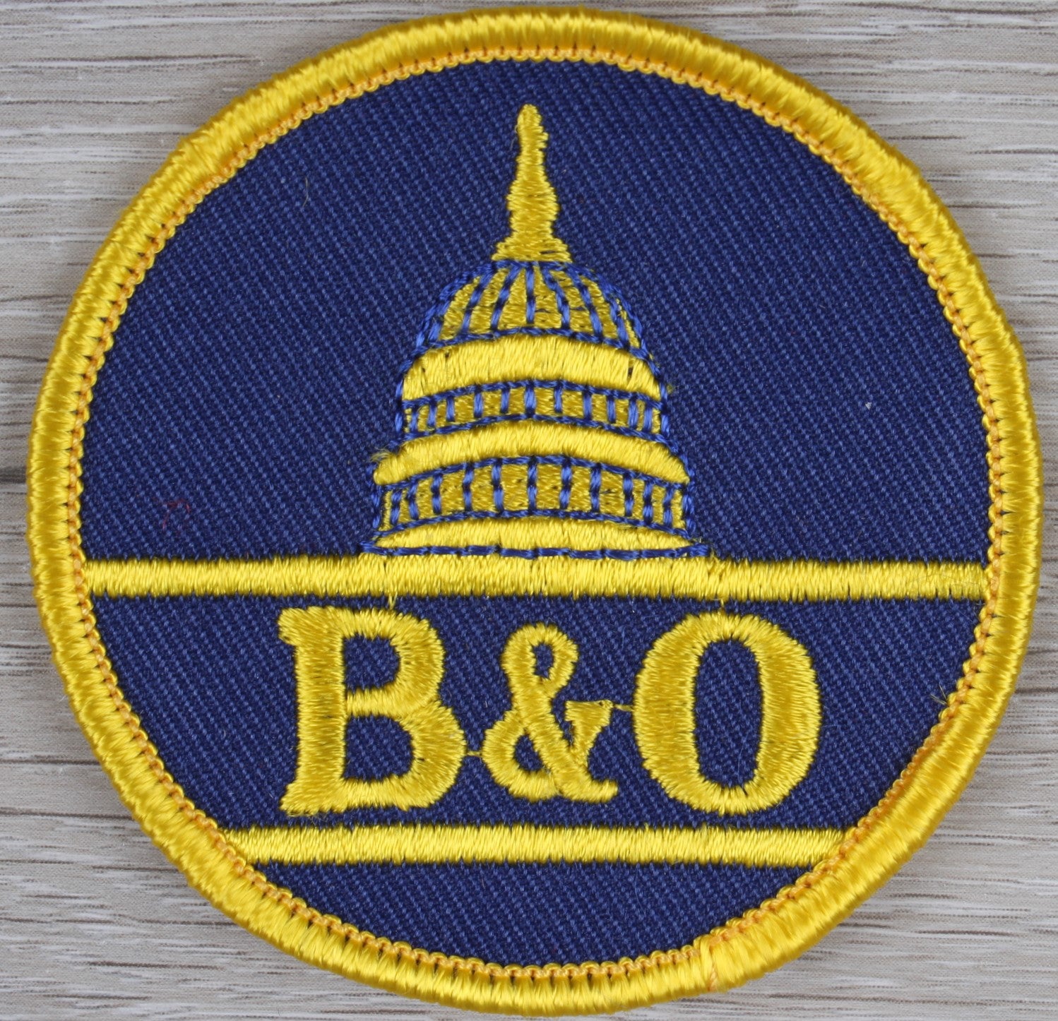 Vintage B&O Railroad Patch