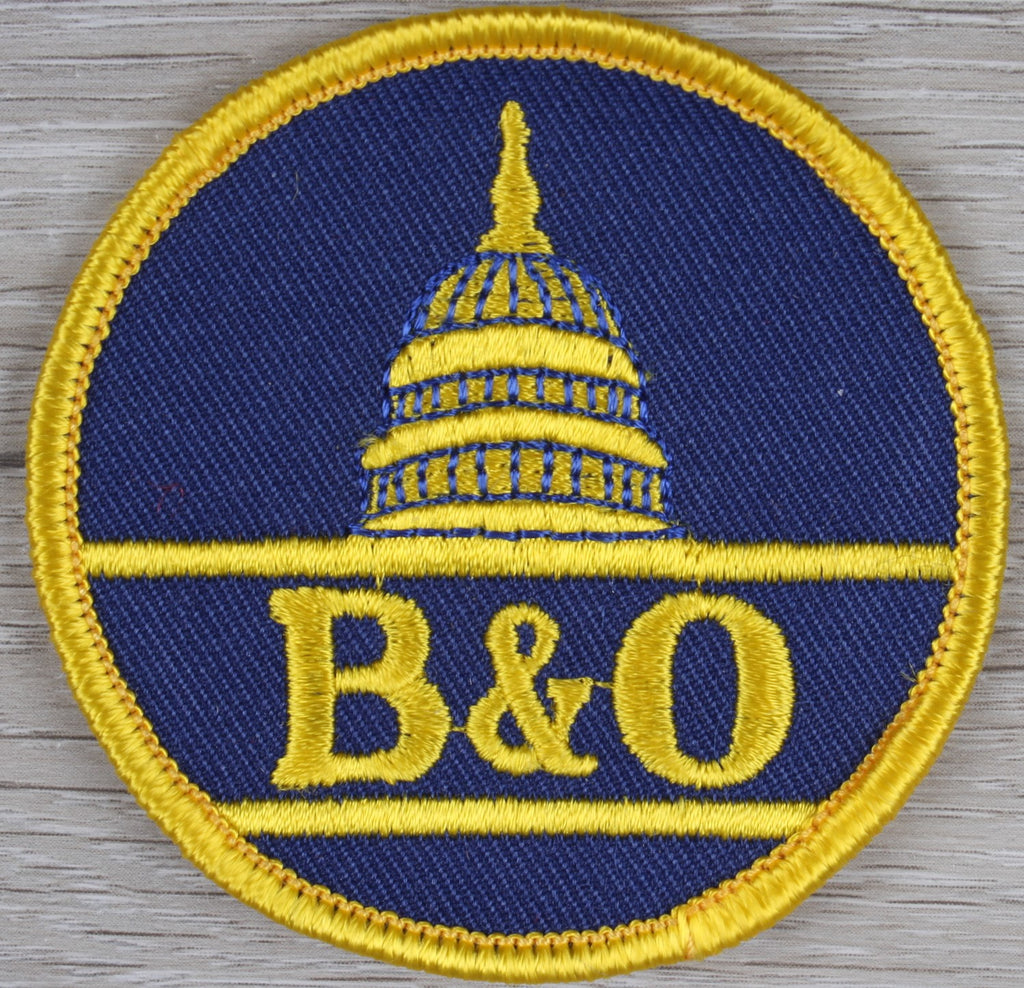 Vintage B&O Railroad Patch