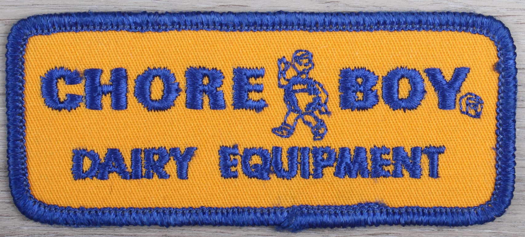 Vintage Chore-Boy Dairy Equipment Patch