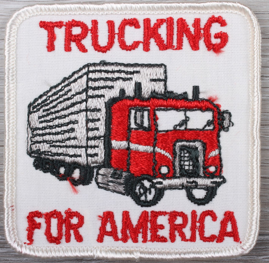 Vintage Trucking for America Patch