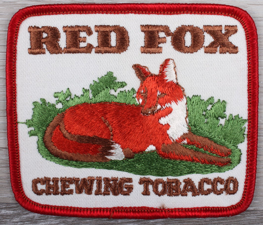 Vintage Red Fox Chewing Tobacco Patch
