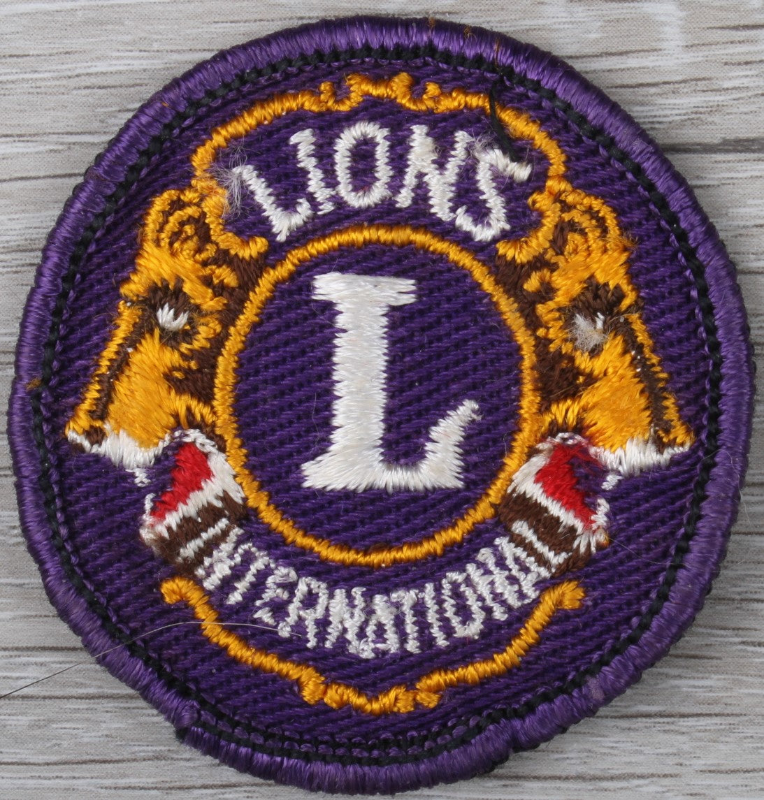 Vintage Lions International Patch