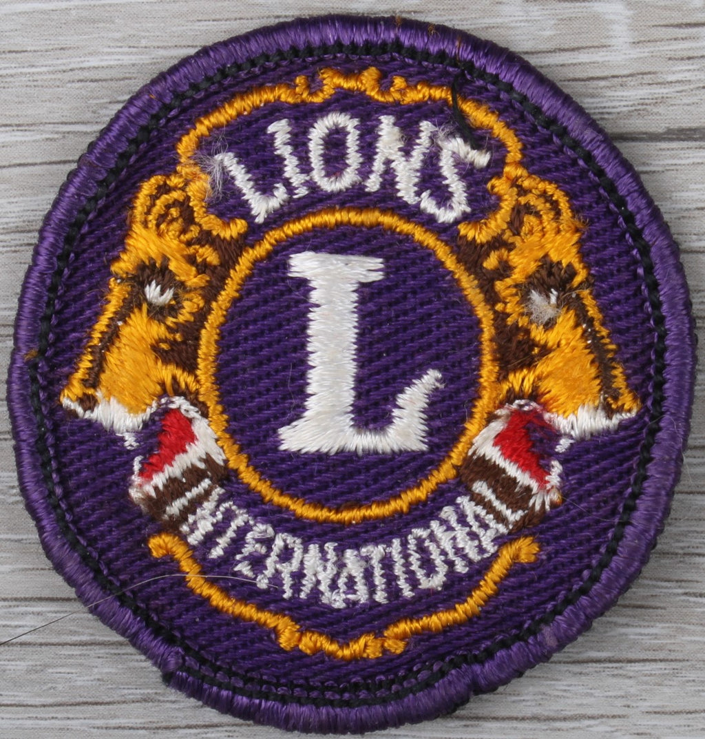 Vintage Lions International Patch