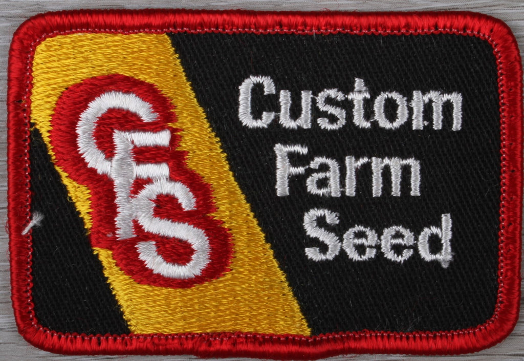 Vintage Custom Farm Seed Patch