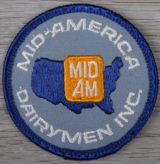 Vintage Mid-America Dairymen Inc Patch