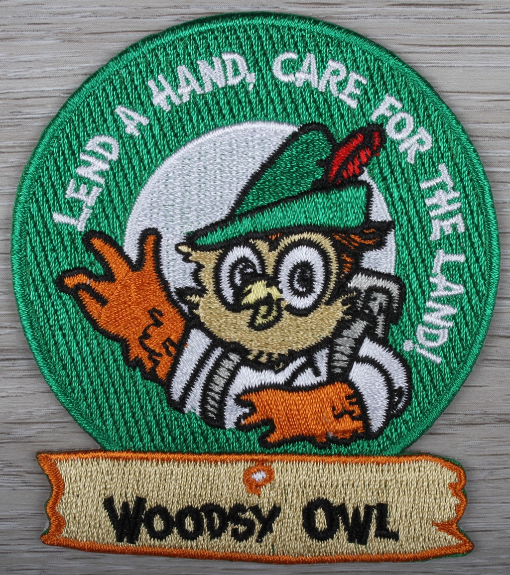 Woodsy Owl Lend a Hand Patch