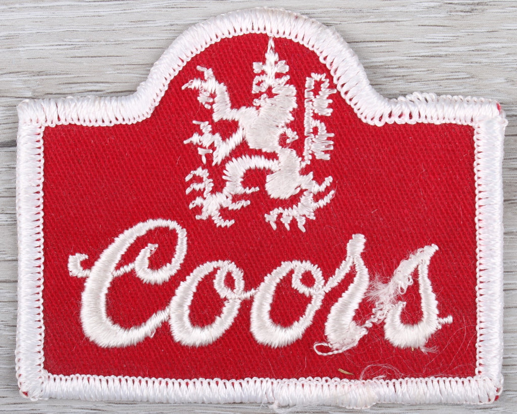 Vintage Coors Beer Patch