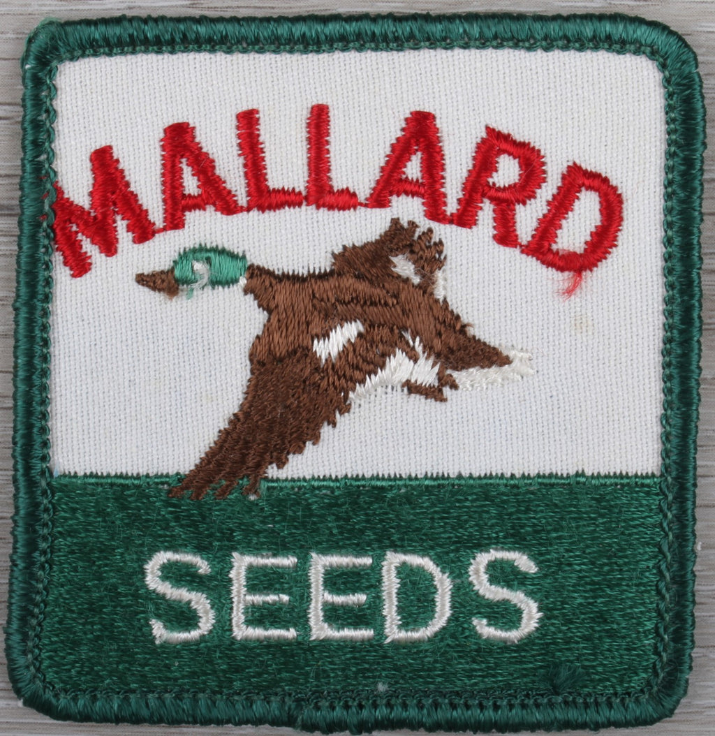 Vintage Mallard Seeds Patch - Rare