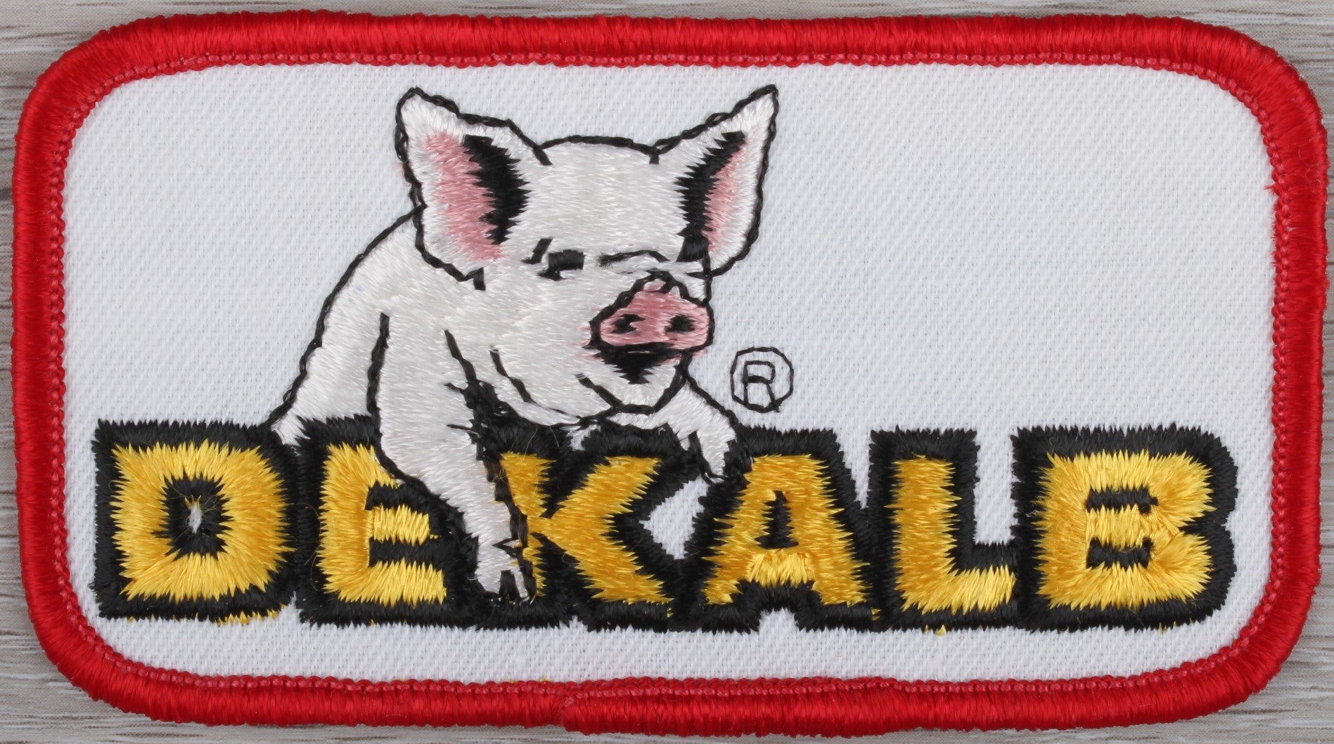 Vintage Dekalb Pig Patch - Rare