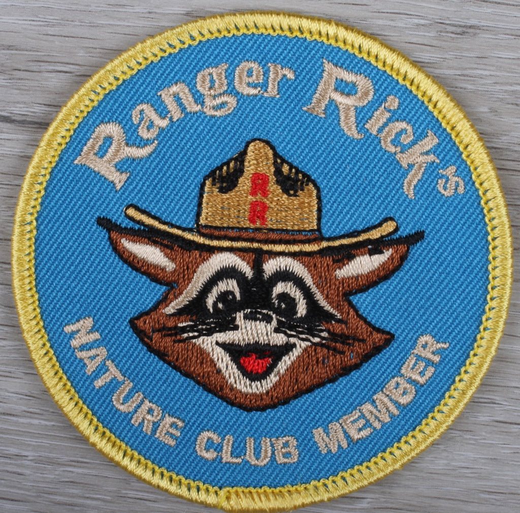 Ranger Rick Nature Club Member Patch
