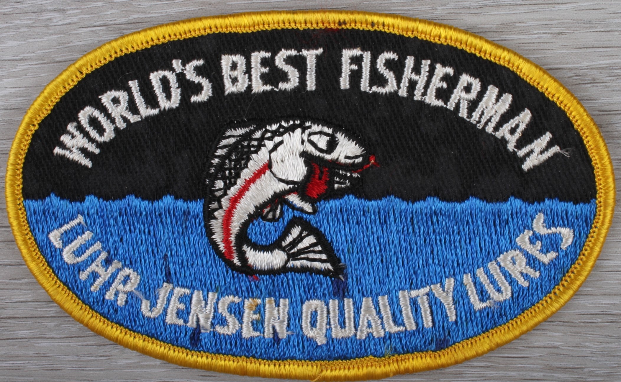 Vintage Luhr Jensen Quality Lures Patch