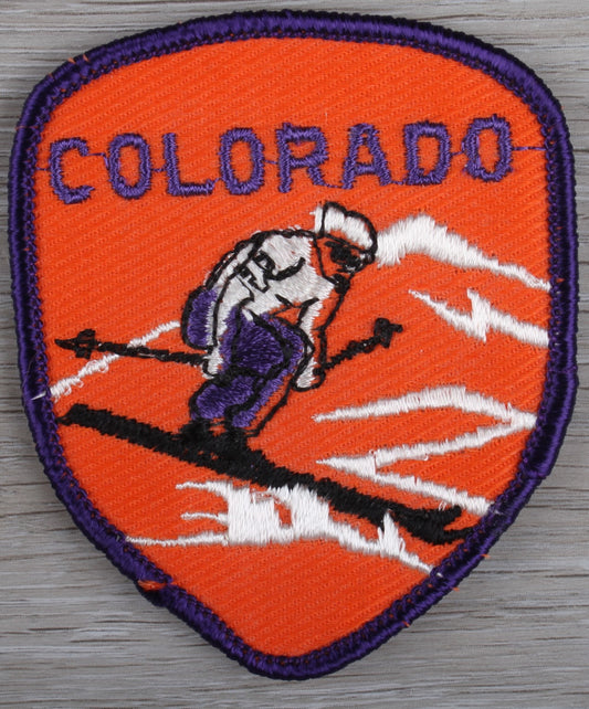 Vintage Colorado ski Patch