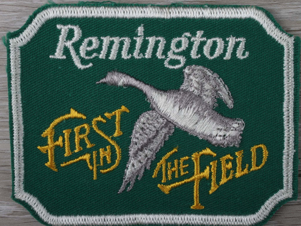 Vintage Remington First in the Field Patch