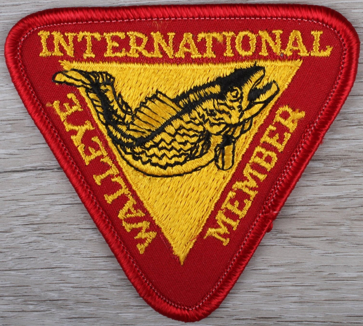 Vintage International Walleye Member Patch