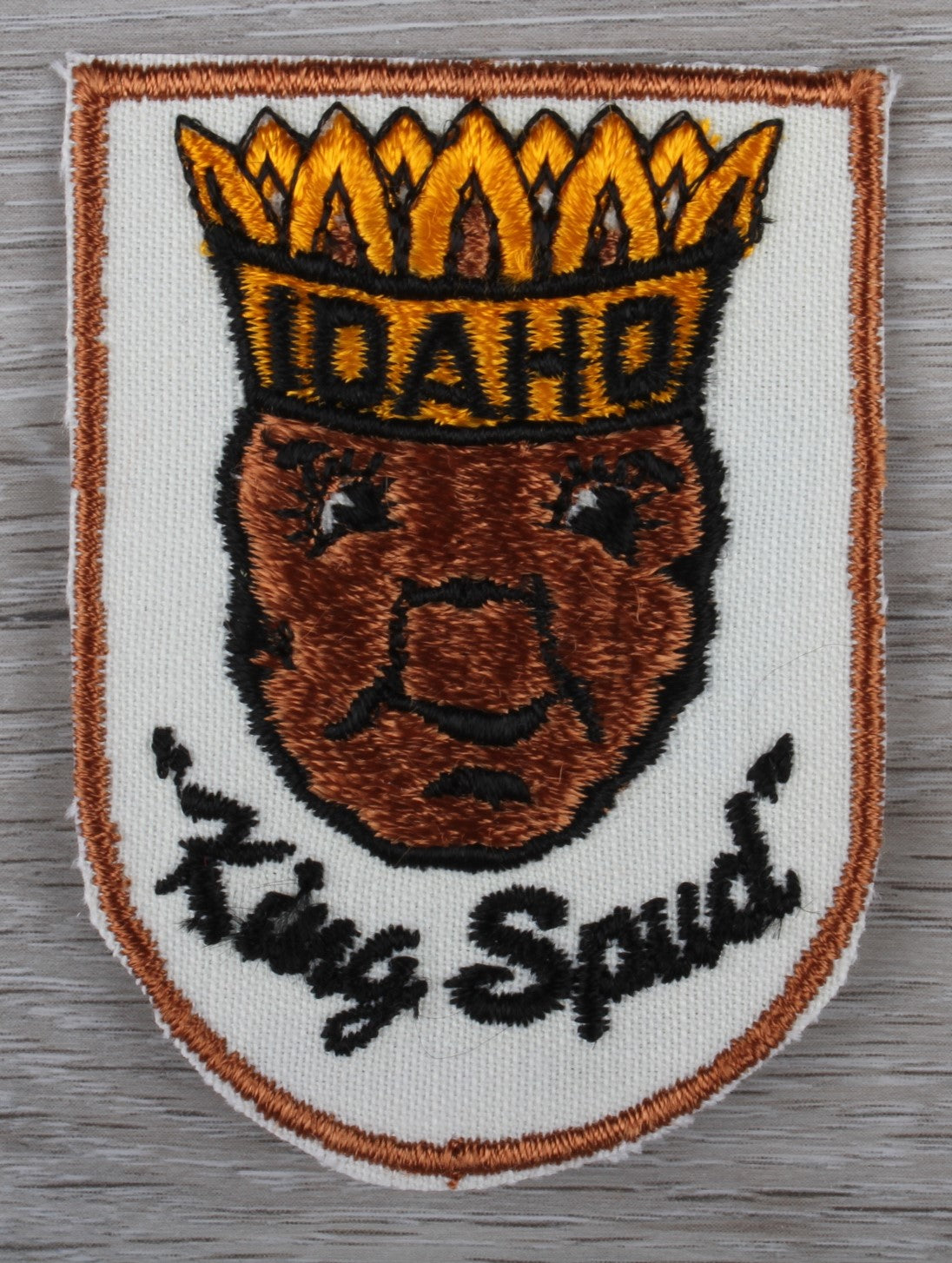Vintage King Spud Idaho Patch