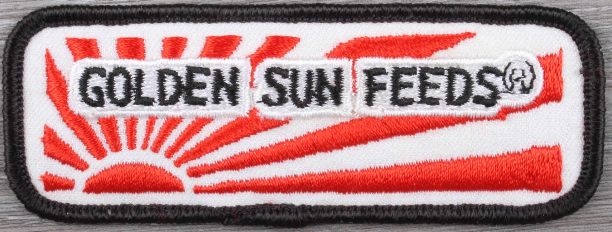 Vintage Golden Sun Feeds Patch