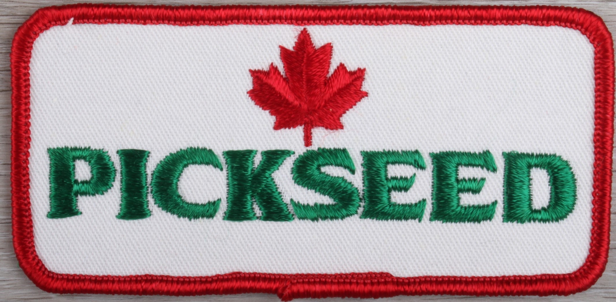 Vintage Canada Pickseed Patch