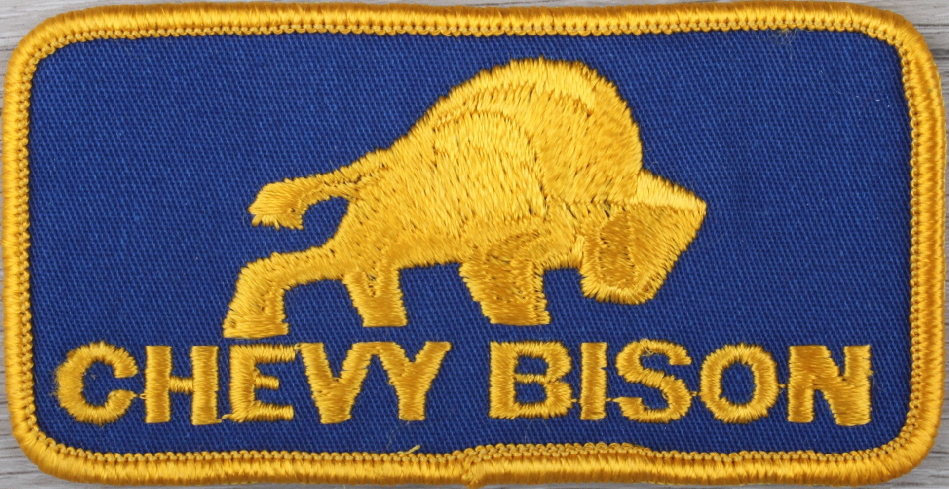 Vintage Chevy Bison Patch