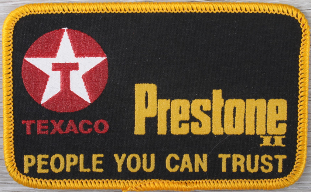 Vintage Texaco Prestone Vintage Patch