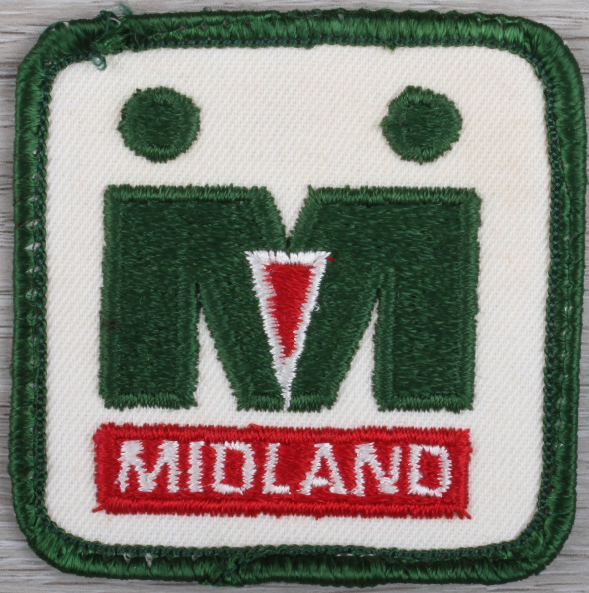 Vintage Midland Oil Company Patch